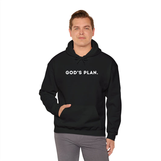 God's Plan Unisex Heavy Blend™ Hooded Sweatshirt