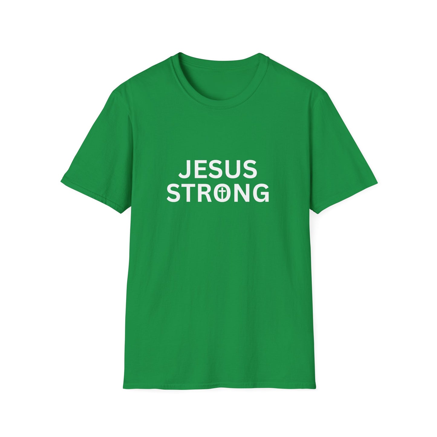 Black Jesus Strong Unisex Softstyle T-Shirt